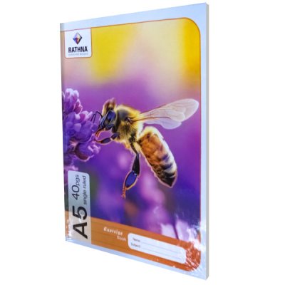 A5 Single Ruled - 40 Pages