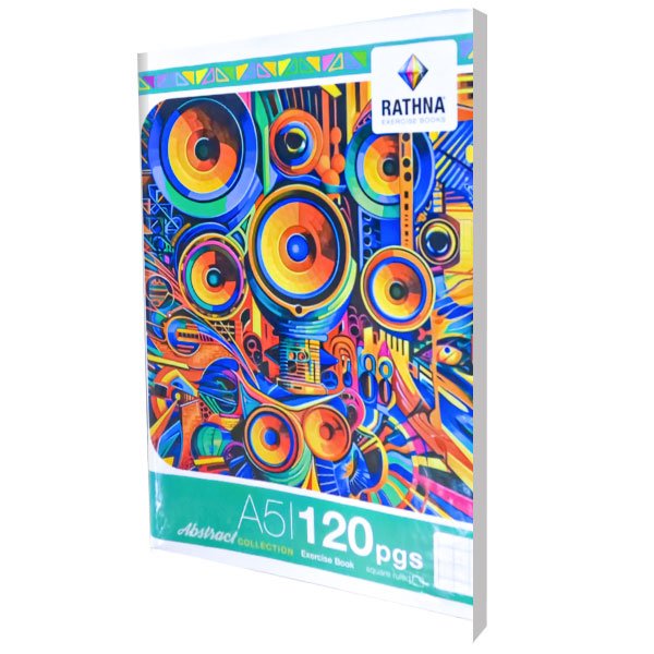 A5 Square Ruled - 120 Pages