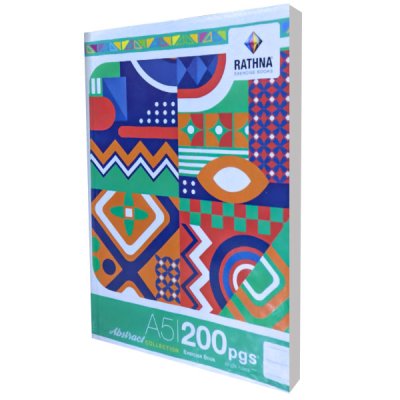 A5 Single Ruled - 200 Pages