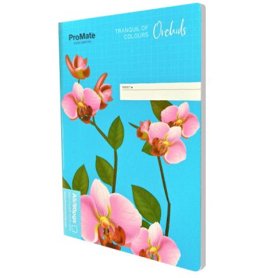 A5 Square Ruled - 80 Pages