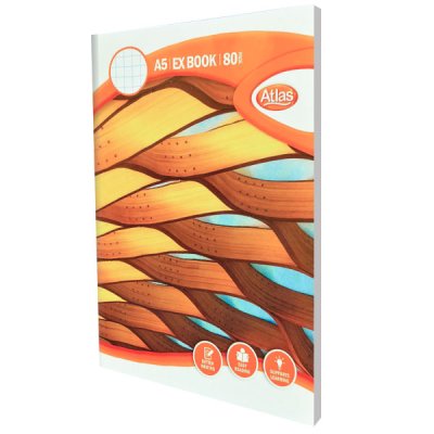 A5 Square Ruled - 80 Pages