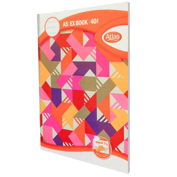 A5 Single Ruled - 40 Pages