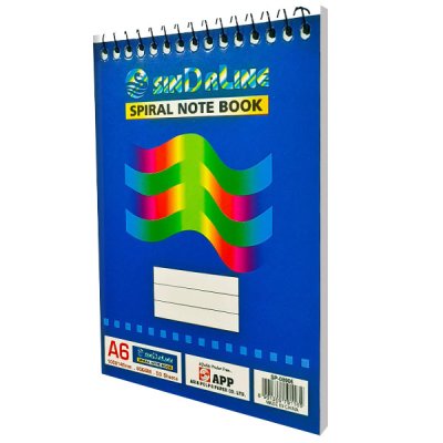 Spiral Note Book - A6 - 50 Pages