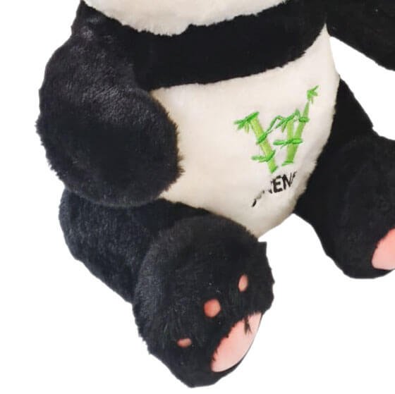 Cute panda teddy